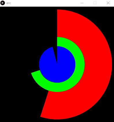 Arc clock gif