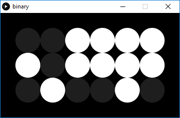 Binary Clock Screenshot
